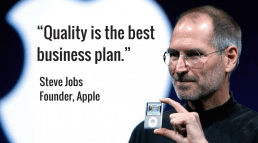 The Importance of Quality: Insights from Steve Jobs