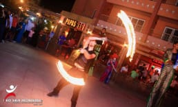 Ramy Ayoub and The Red Sea Academy Team at Hurghada Marina Carnaval