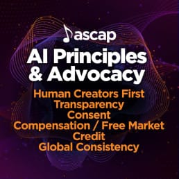 ASCAP&rsquo;s Annual Meeting is touching down in The Big Apple with our AI Symposium