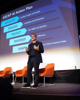 ASCAP&rsquo;s NickL, EVP Chief Strategy & Digital Officer kicks off ASCAP AI Symposium